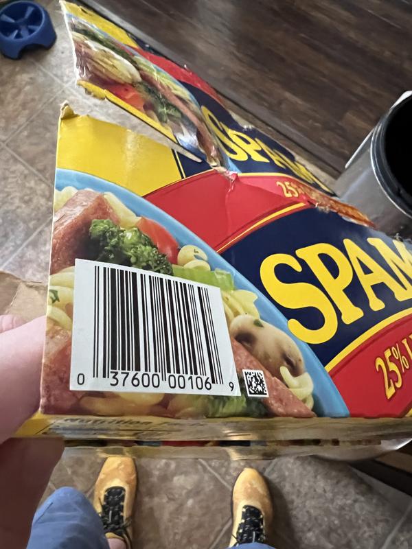 SPAM® Less Sodium