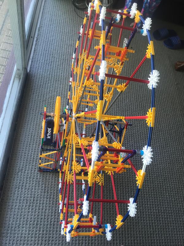 K Nex Thrill Rides 3 In 1 Classic Amusement Park Building Set 744 Pieces Sam S Club