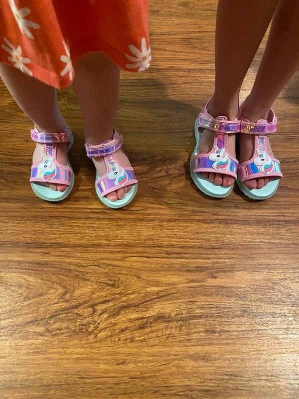 Carter s Girl s Light Up Sandals Sam s Club