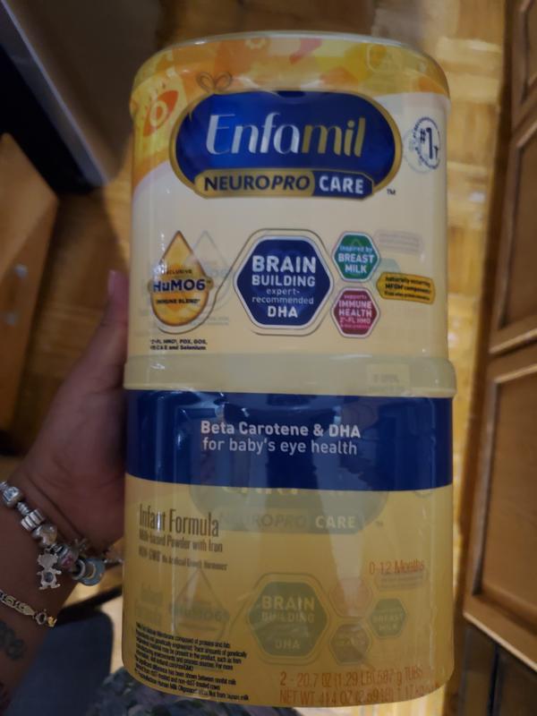 Enfamil NeuroProCare Infant Formula, Milk-based Powder with Iron ( oz.,  2 pk.) - Sam's Club