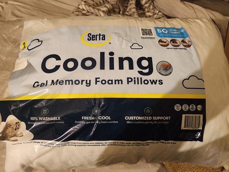 Serta 4 Fiberfill & Gel Memory Foam Pillow Top Mattress Topper (Assorted  Sizes) - Sam's Club
