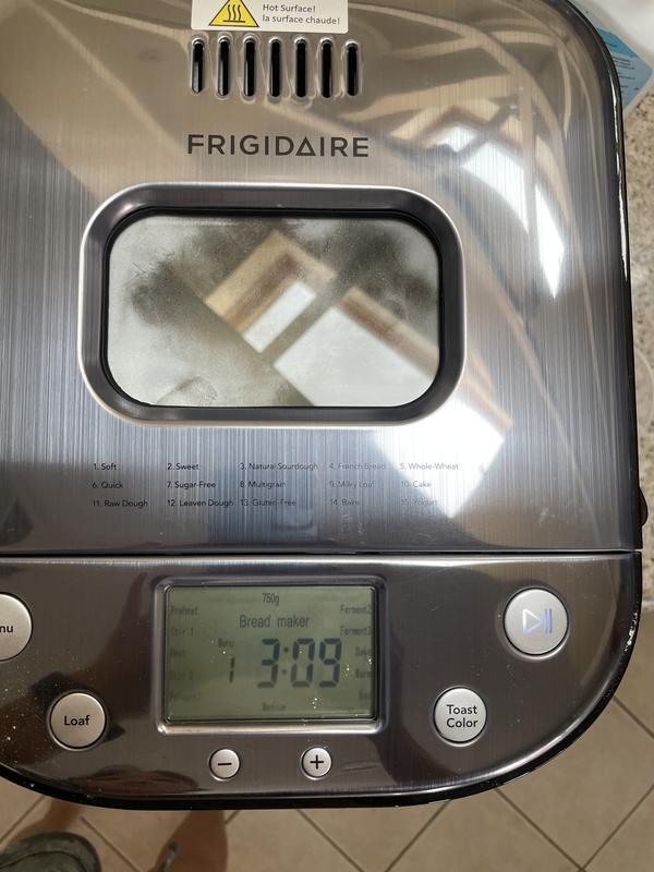 Frigidaire Stainless Steel Digital Bread Maker (Assorted Colors) - Sam's  Club