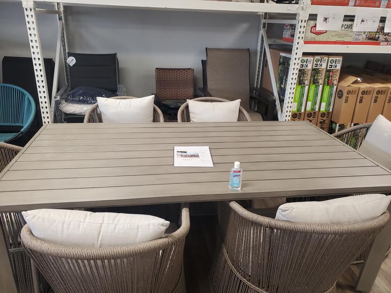 Sam's club 7 piece outdoor dining set hot sale