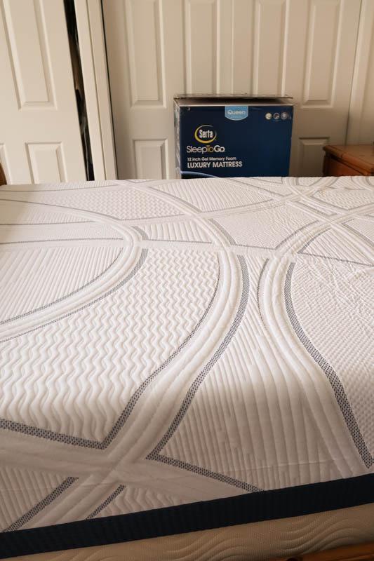 Serta SleepToGo 12 inch Gel Memory Foam Mattress