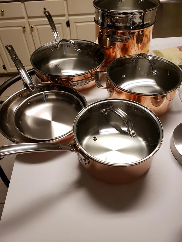 Viking 13-Piece Tri-Ply Copper Cookware Set - Sam's Club