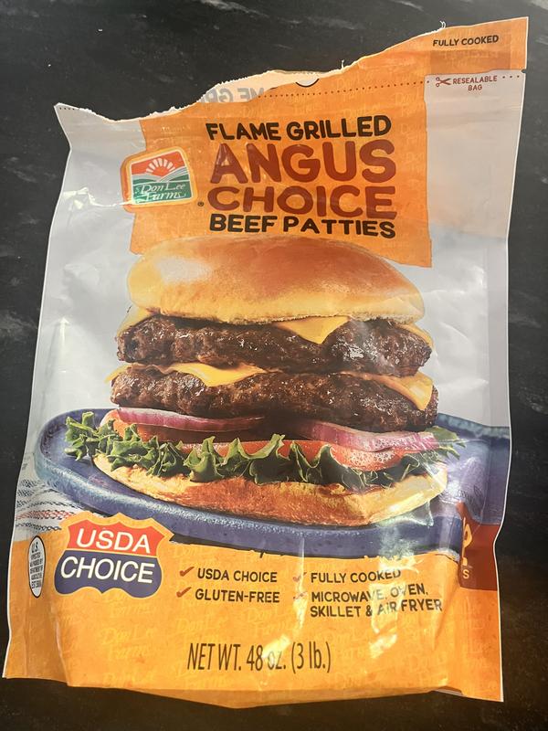 Don Lee Farms Angus Choice Beef Patties Frozen 3 Sam s 42 OFF