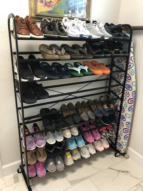 neatfreak Rolling 9 Tier Mega Shoe Tower Sam s Club