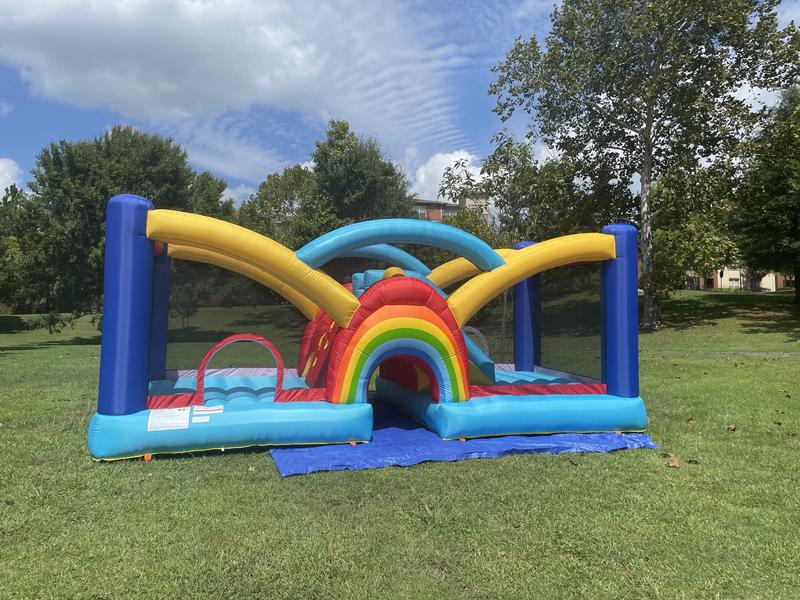 Rainbow Bounce House - Sam's Club