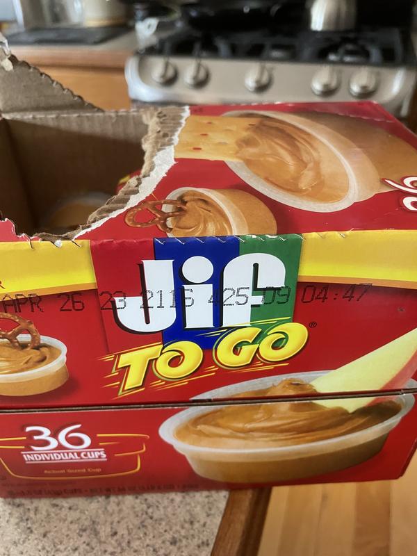 All Travel Sizes: Travel Size Jif To Go Creamy Peanut Butter Cup - 1.5 oz.:  Food