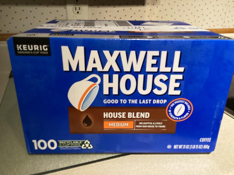 Maxwell House House Blend Medium Roast K-Cup Coffee Pods, 12 ct - Harris  Teeter