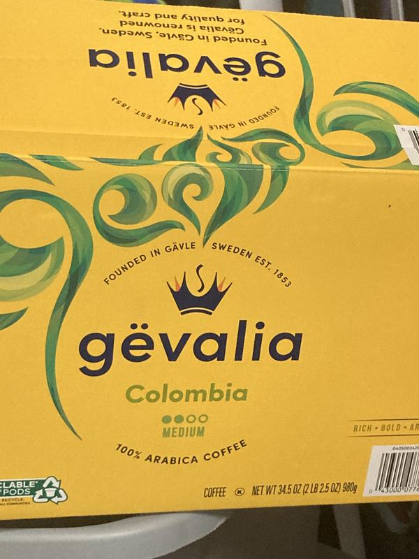 Gevalia colombia clearance