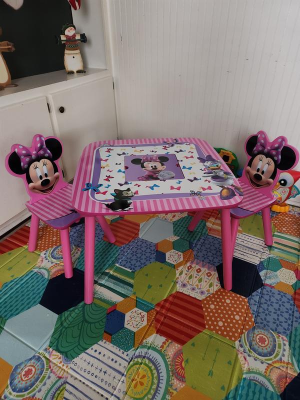 Disney Minnie Mouse Table and Chair Set with Storage by Delta