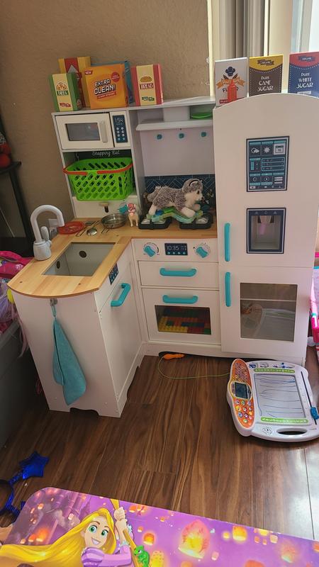 Member s Mark Deluxe Wooden Kitchen Play Center Sam s Club