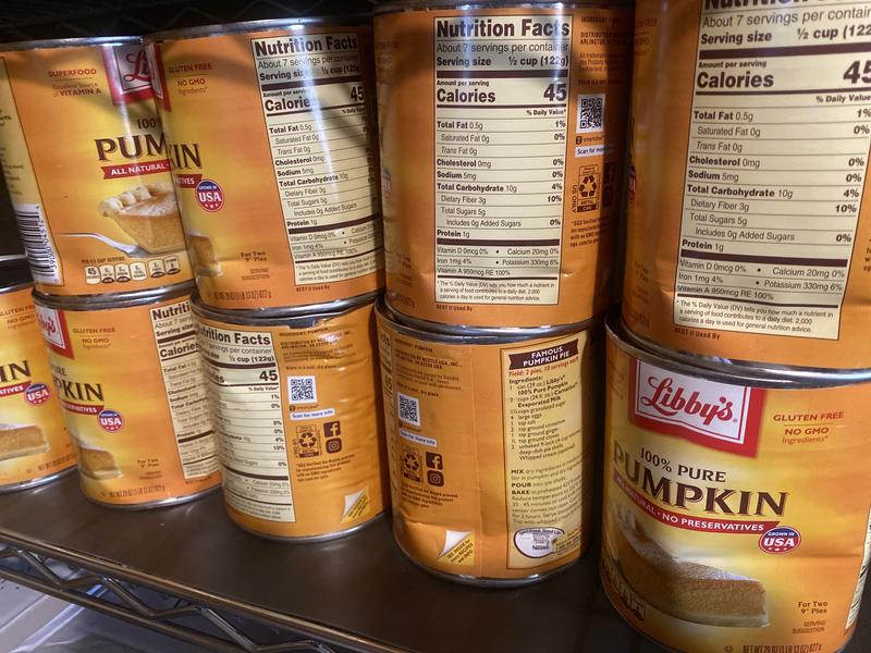 Libby's 100 pure pumpkin for dogs sale
