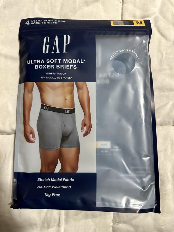 gap MEN'S COLLECTIONS 大型版 Gap Men's 4-Pack Ultra Soft Modal Boxer Brief - Sam's Club