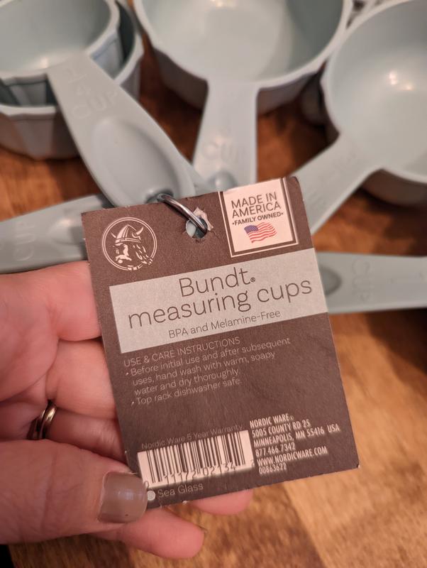 Bundt® Measuring Spoons, Sea Glass - Nordic Ware