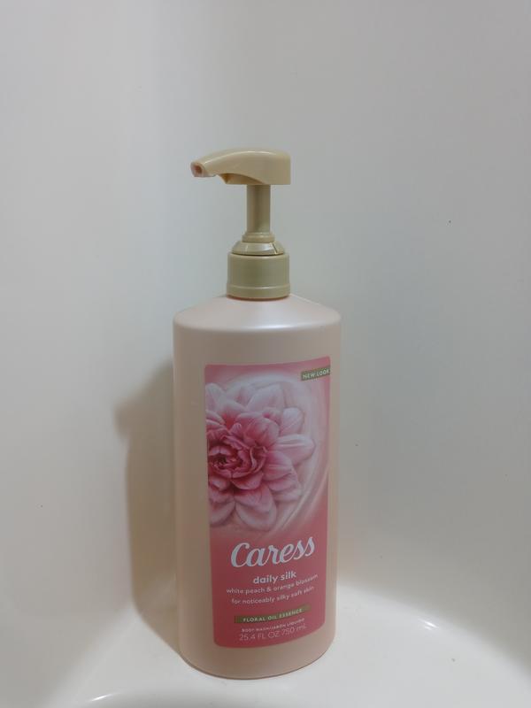 Caress Body Wash for Women, Daily Silk, 18 oz, 4 Count, softening