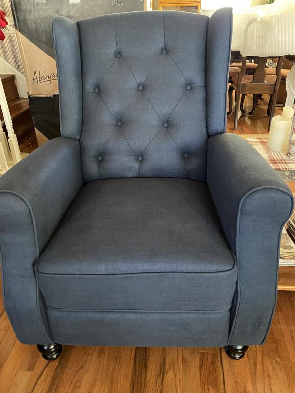 Sydney Pushback Tufted Fabric Recliner Assorted Colors Sam s Club