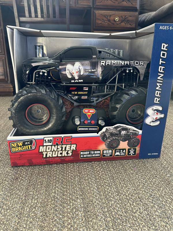 New Bright 1:24 Scale Monster Truck Remote Controlled Twin Pack