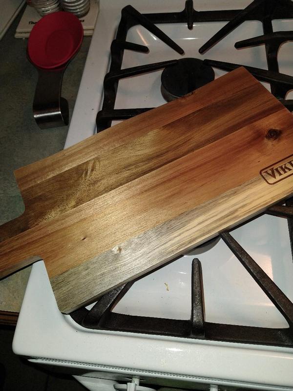 Viking Acacia 2-Piece Paddle and Cutting Board Serving Set – Viking  Culinary Products