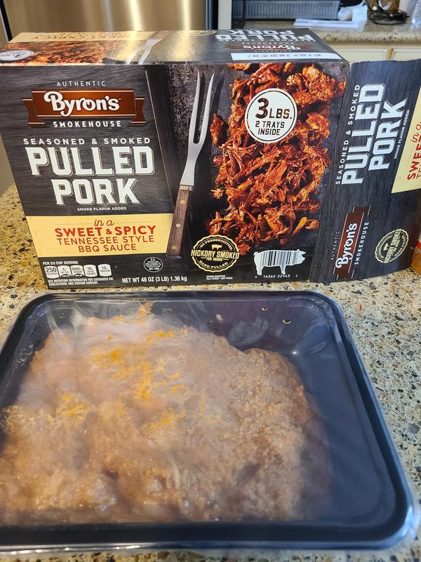 Byron s Fully Cooked Pulled Pork Frozen 1.5 lbs. 2 pk. Sam s Club