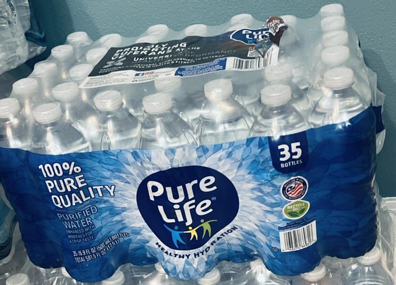  Pure Life Purified Mineral Water, 8 oz. 24 Bottles (6 pack) :  Grocery & Gourmet Food