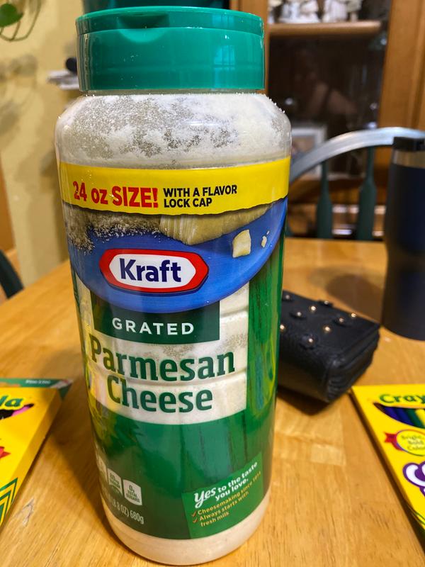 Kraft Parmesan Grated Cheese, 8 oz Shaker