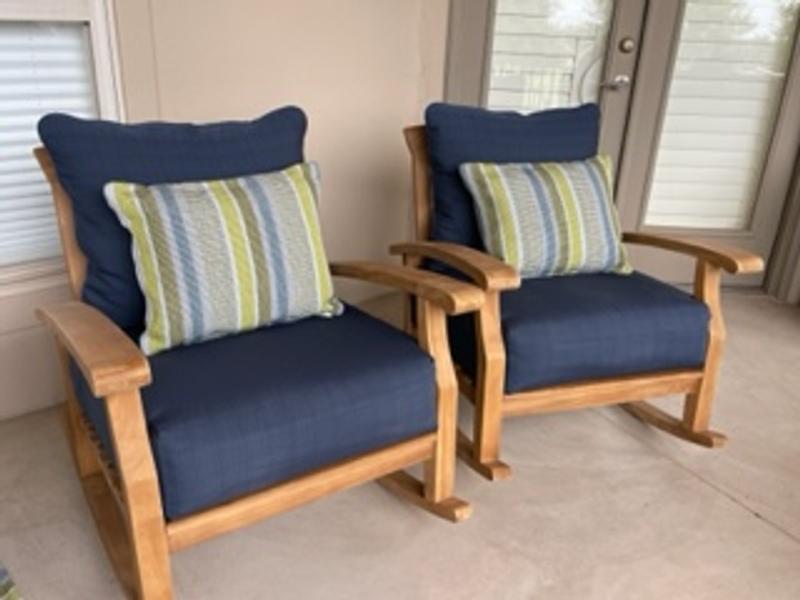 Rocking Chair Cushion Pad – Oceanic Teak Furniture