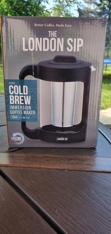 The London Sip 1500 mL Cold Brew Coffee Maker 