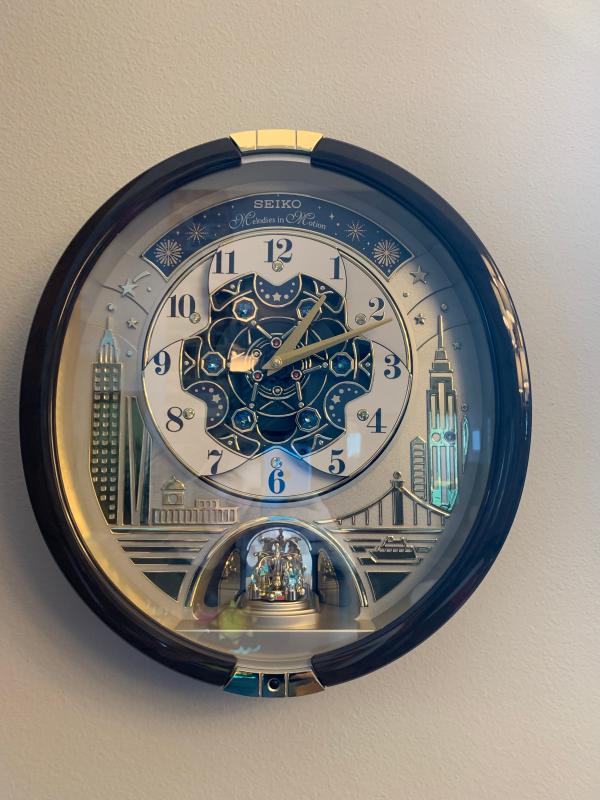 Seiko Melodies In Motion Clock 2018 Sam's Club