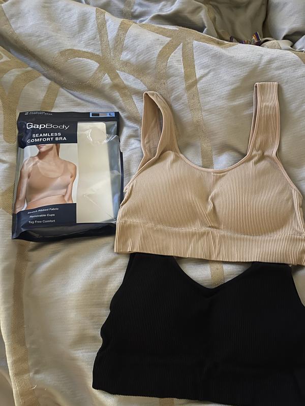 GAPBODY Seamless Ribbed Bralette, New without tags