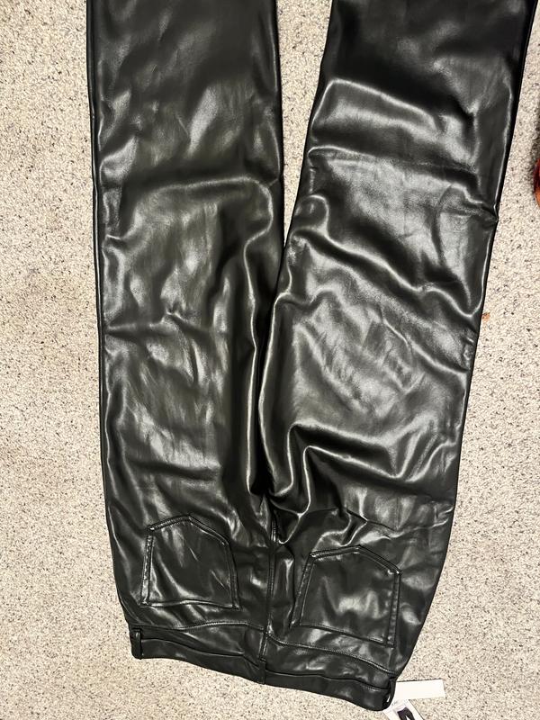 Joie Tummy Control Leather Pants for Women