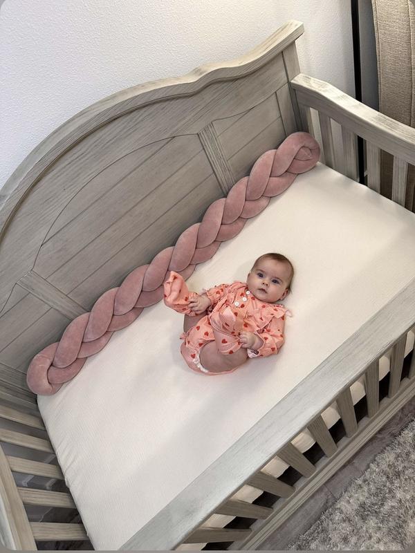 Asher Rustic Grey Baby Cribs Convertible Crib Simmons Kids Asher