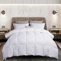 White clearance feather comforter