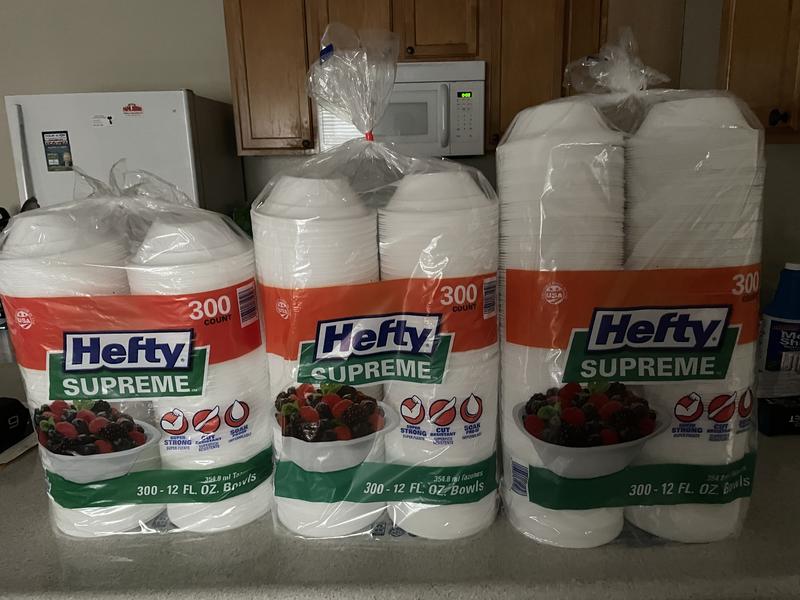 Hefty Soak Proof Foam Bowls 12 Oz. Pack Of 50 - Office Depot