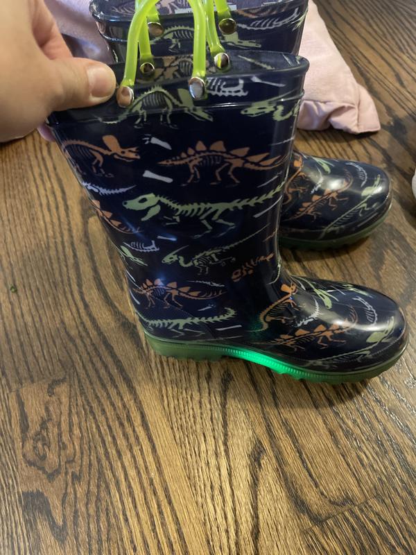 Light up rain boots sale for boys