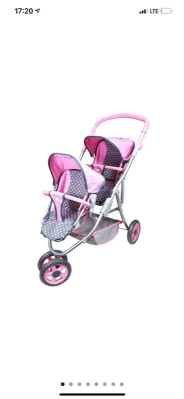 Double doll stroller hot sale sams