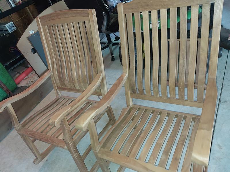 Member s Mark Teak Porch Rocker Sam s Club