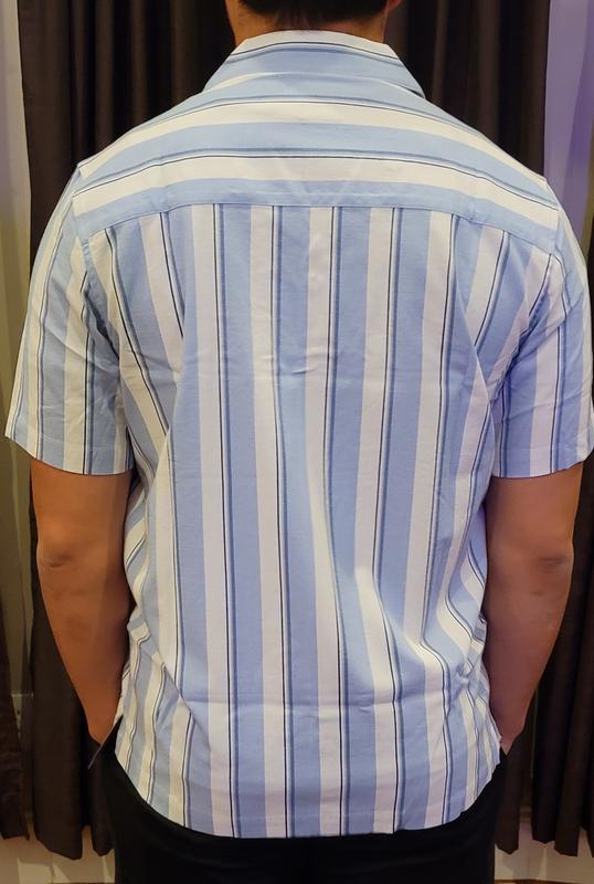実寸XL90s OLD GAP Linen Rayon Short Sleeve 90'S GAP Old Gap Short Sleeve Open Collar Rayon x Linen