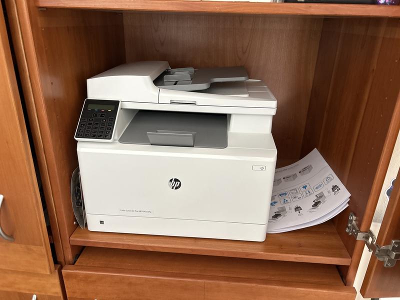  HP Color Laserjet Pro MFP M183fw, White : Office Products