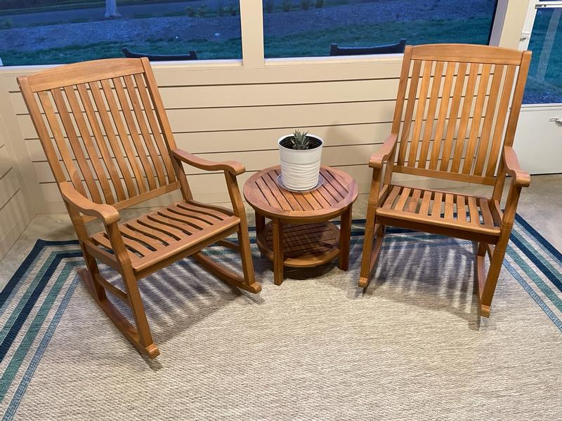 Member s Mark Teak Porch Rocker Sam s Club