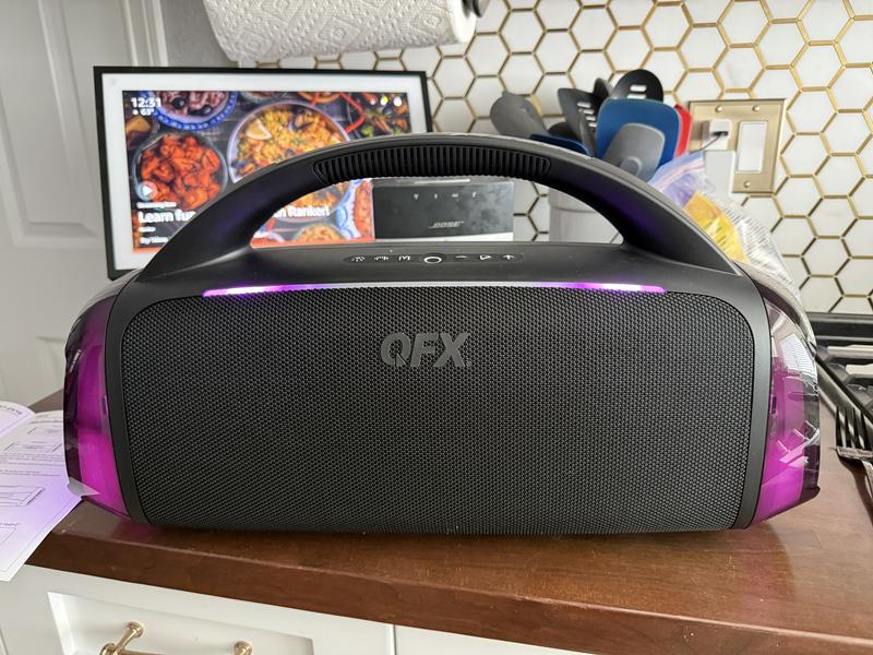 その他 B luetooth SPEAKER UNI-BT3110 QFX BT-ZX10 Rugged Bluetooth Stereo Boombox Speaker - Sam's Club