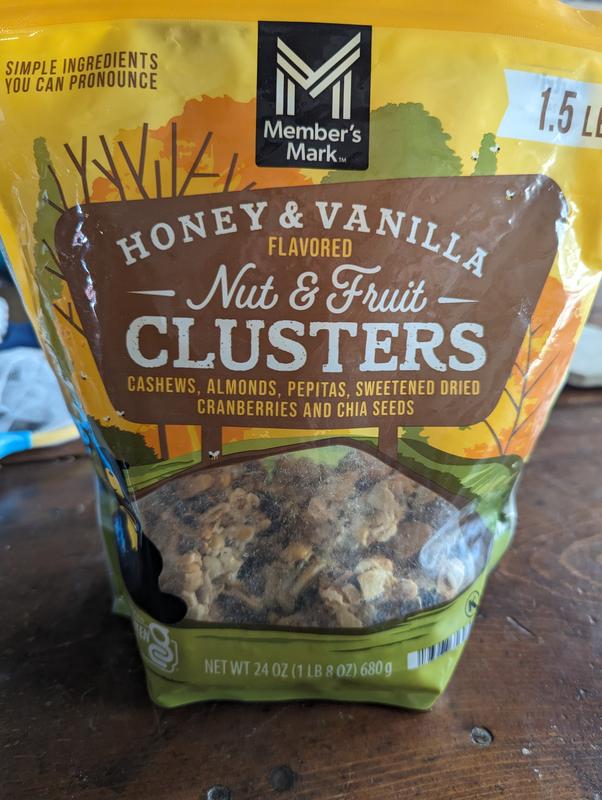 Member's Mark Honey Vanilla Nut and Fruit Clusters 24 oz.