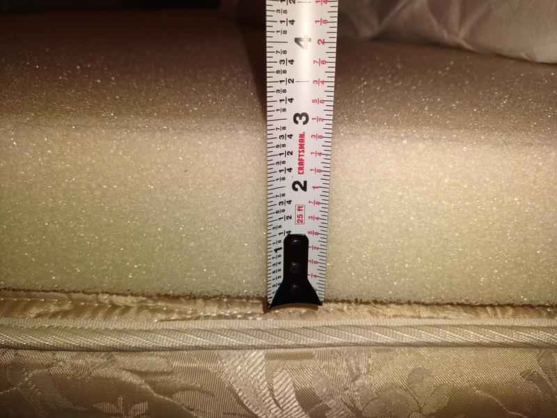 Serta 4 Fiberfill & Gel Memory Foam Pillow Top Mattress Topper