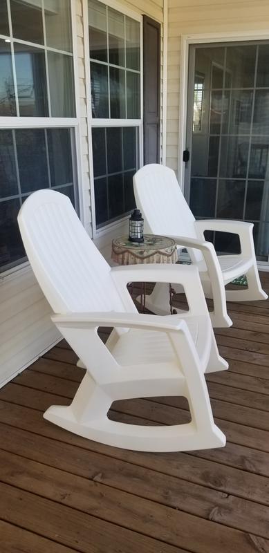 Rockaway Heavy Duty All Weather Outdoor Rocking Chair Sam s Club