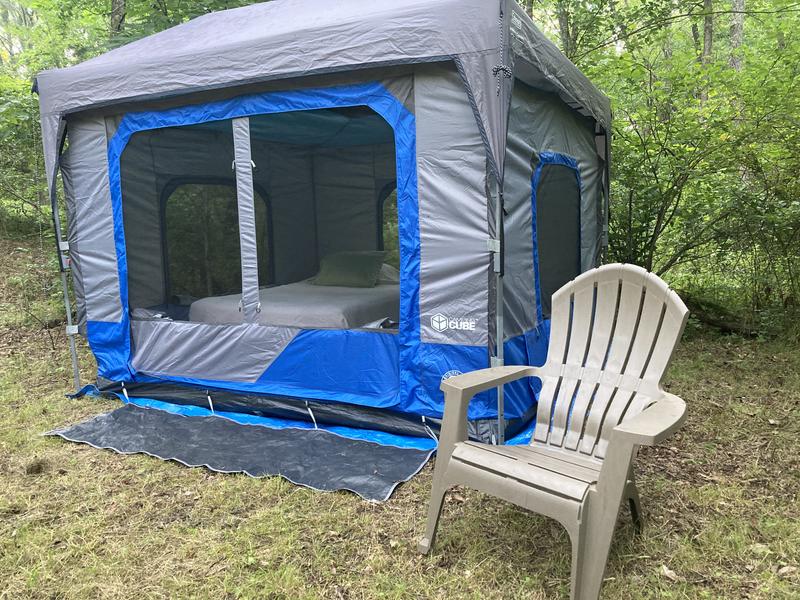 E-Z UP Camping Cube 6.4, Straight Leg with Carry Bag - Sam's Club