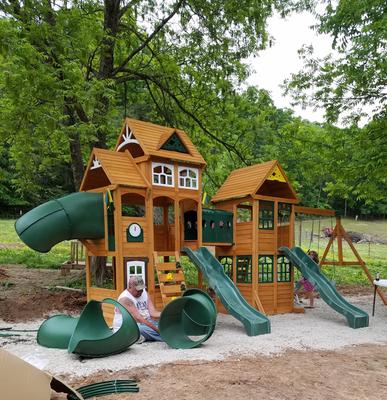 kidkraft paramount wooden playset