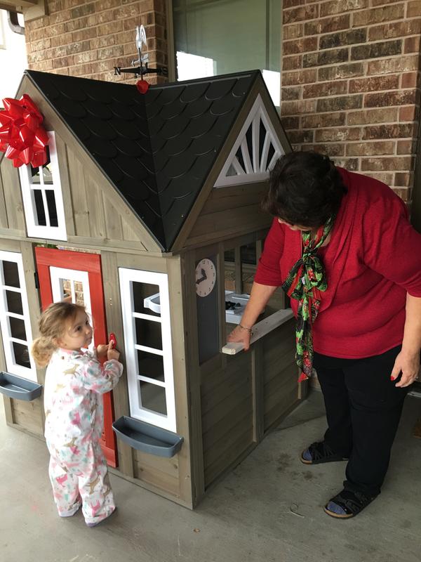 kidkraft stonewood playhouse