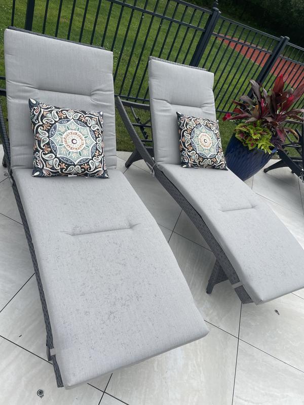 Member s Mark Sunbrella Chaise Lounge Cushion 2 Pack Sam s Club