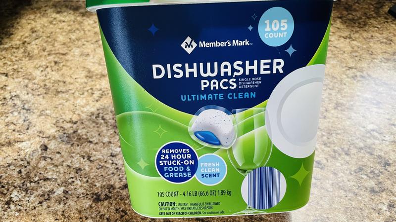 Member's Mark Ultimate Clean Automatic Dishwasher Pacs, Fresh Clean Scent  (105 ct.) - Sam's Club